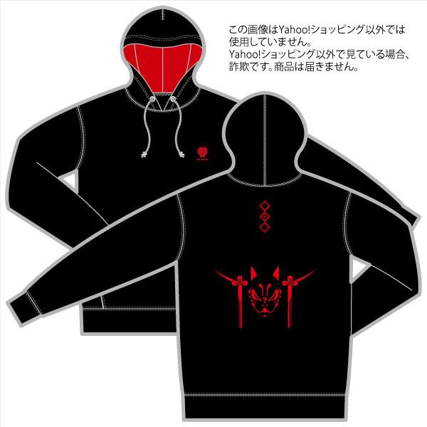 神楽　悪狐　プルオーバーパーカー