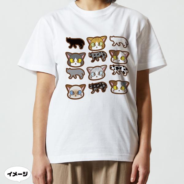 かわいい猫Tシャツ　ネコチャン推しの貴方に