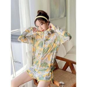 タンキニ 水着 レディース ラッシュガード 長...の詳細画像1