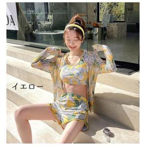 タンキニ 水着 レディース ラッシュガード 長...の詳細画像3