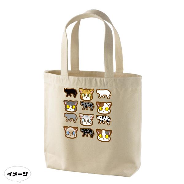 かわいい猫トートバッグ　ネコンチャン推しの貴方に