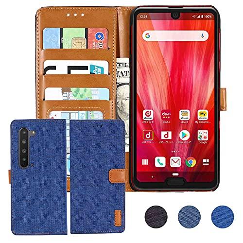 【 Anrek 】AQUOS R5G/SH-51A/SHG01/908SH 対応 SHARP デニム...