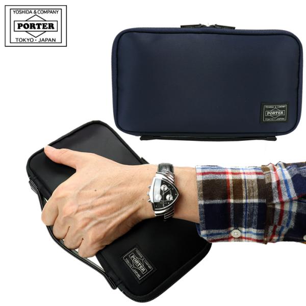 ポーター タイム トラベルオーガナイザー 655-17879 吉田カバン 長サイフ クラッチバッグ ...
