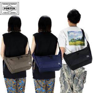 美品 PORTER クランカーズ ショルダー メッセンジャー バッグ ポーター KLUNKERZ（PORTER） ポーター クランカーズ メッセンジャーバッグ(S