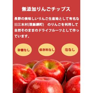 信州りんごチップス 50g 長野県産 国産リン...の詳細画像1