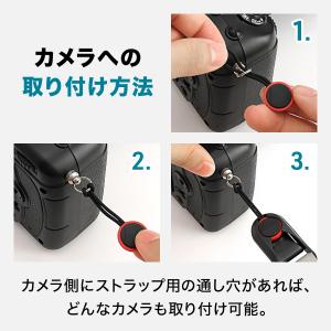 カメラストラップ 革 おしゃれ 手首 着脱 カ...の詳細画像4