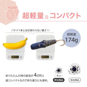 日傘 完全遮光 傘 日傘 軽量 折りたたみ日傘...の詳細画像1