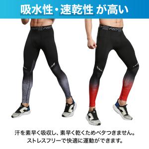スパッツ スポーツタイツ スパッツ メンズ ラ...の詳細画像2
