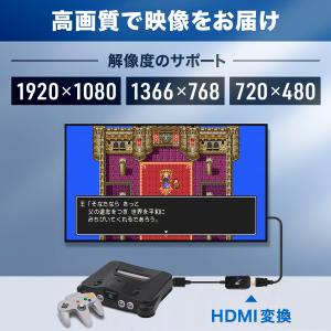 スーパーファミコン HDMI 変換 コンバータ...の詳細画像3