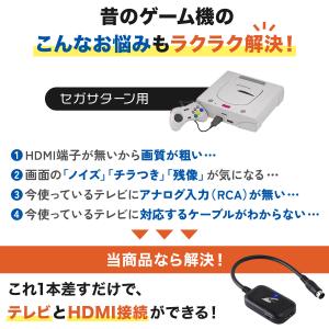 セガサターン HDMI 変換 コンバーター S...の詳細画像1