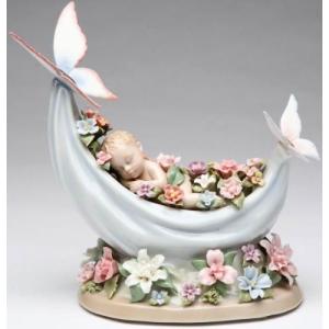 バレリーナ w/ 薔薇 ローズ オルゴール : グロリアスエンジェル代官山