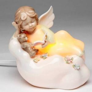 天使 アート 絵画 エンジェル 額絵 サイズ小 イタリア製 シモ社