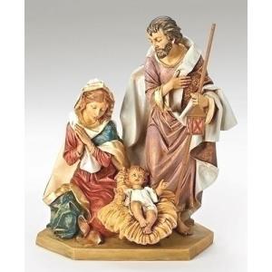 フォンタニーニ ネィティビティの置物 LED付き馬小屋（幅31cm) イエス