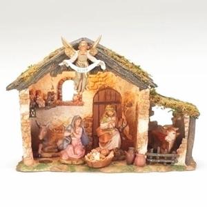 フォンタニーニ ネィティビティの置物 イエスキリストご降誕セット 馬