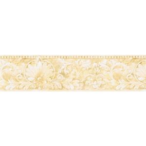 トリムボーダー ロココ調スクロール柄 壁紙ボーダー