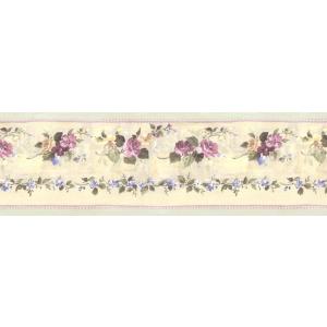 トリムボーダー ヴィンテージ調 プリティプリンツ・ローズ 壁紙ボーダー