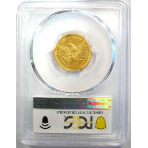 1848-C リバティ金貨ハーフイーグル 5ド...の詳細画像2