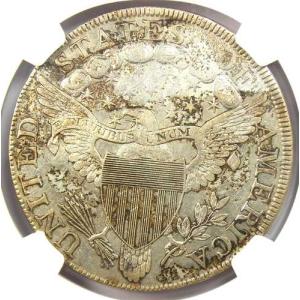 1801年 ドレープバスト シルバー ドル $...の詳細画像3