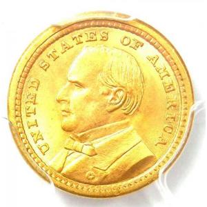 1903年マッキンリー・ルイジアナ金貨 G$1 - PCGS MS67+ プラスグレード - 4,500ドル相当！