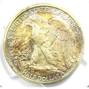1941年プルーフウォーキングリバティハーフダ...の詳細画像3