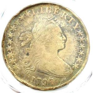 1797年 ドレープドバスト シルバーダラー ...の詳細画像4