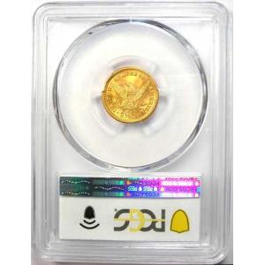 1906年 リバティ金貨 クォーターイーグル ...の詳細画像2