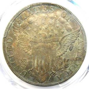 1798年 ドレープドバスト シルバーダラー ...の詳細画像3