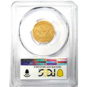 1862-S リバティ金貨ハーフイーグル 5ド...の詳細画像2