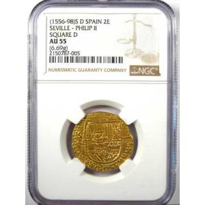 1556-1598年 スペイン フィリップ2世...の詳細画像1