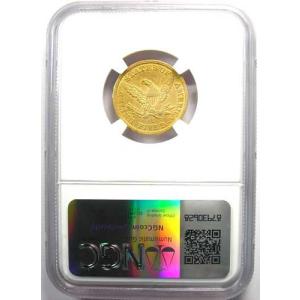 1848-C リバティ金貨ハーフイーグル 5ド...の詳細画像2