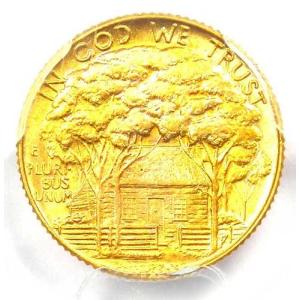 1922年グラント金貨(星付き)G$1 - P...の詳細画像3