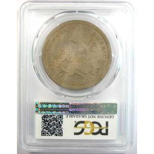 1864年 シーテッド・リバティ銀貨 1ドル ...の詳細画像2