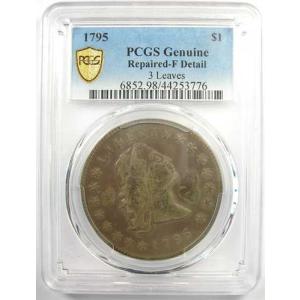 1795年フローイングヘア銀貨(1ドル) - ...の詳細画像1
