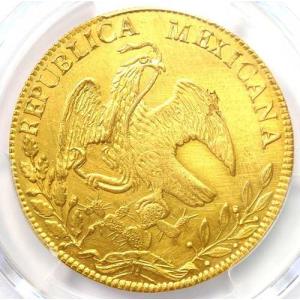 1832年 メキシコ共和国 8エスクード金貨 ...の詳細画像3