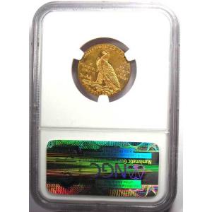 1911年Dミント インド金貨 ハーフイーグル...の詳細画像2