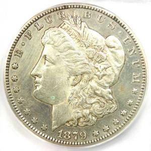 1879年CCミントマーク モーガン銀貨 1ド...の詳細画像4