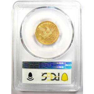 1855年Sミント リバティ金貨ハーフイーグル...の詳細画像2