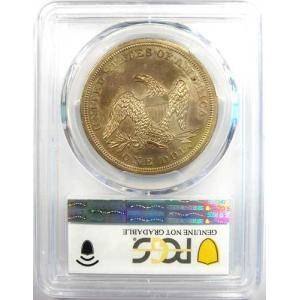 1863年 シーテッド・リバティ銀貨 $1 -...の詳細画像2