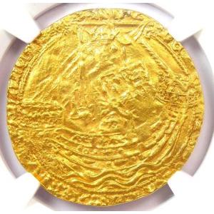 1412-13年 イギリス ヘンリー4世 金貨 S-1715 - NGC鑑定済み