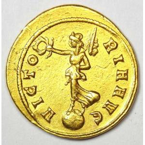 カルス・アウレウス金貨(ローマ、西暦282-2...の詳細画像1