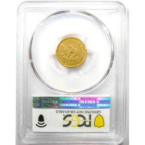 1844年Cミント リバティ金貨 クォーターイ...の詳細画像2