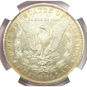 1889年CC モーガン銀貨 1ドル カーソン...の詳細画像3