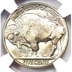 1914年バッファローニッケル5セント硬貨 -...の詳細画像3