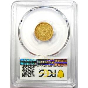 1885年 リバティ金貨 クォーターイーグル ...の詳細画像3