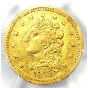 1839-D クラシック ゴールド クォーターイーグル $2.50 - PCGS XF 詳細 - 希少なダロネガ コイン!