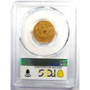 1862-S リバティ金貨ハーフイーグル 5ド...の詳細画像2