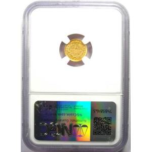 1854年Dミント リバティ金貨 G$1 - ...の詳細画像2