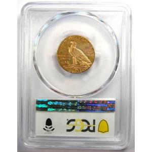 1910年Sミント インディアン金貨 ハーフイ...の詳細画像2