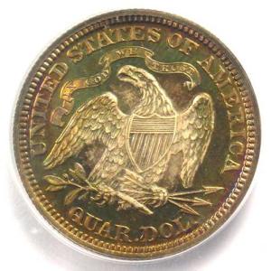 1874年 アローズ プルーフ シーテッド リ...の詳細画像3