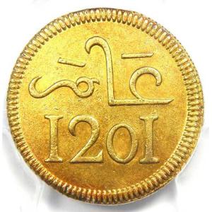 1787年 AH1201 モロッコ ムハンマド...の詳細画像4